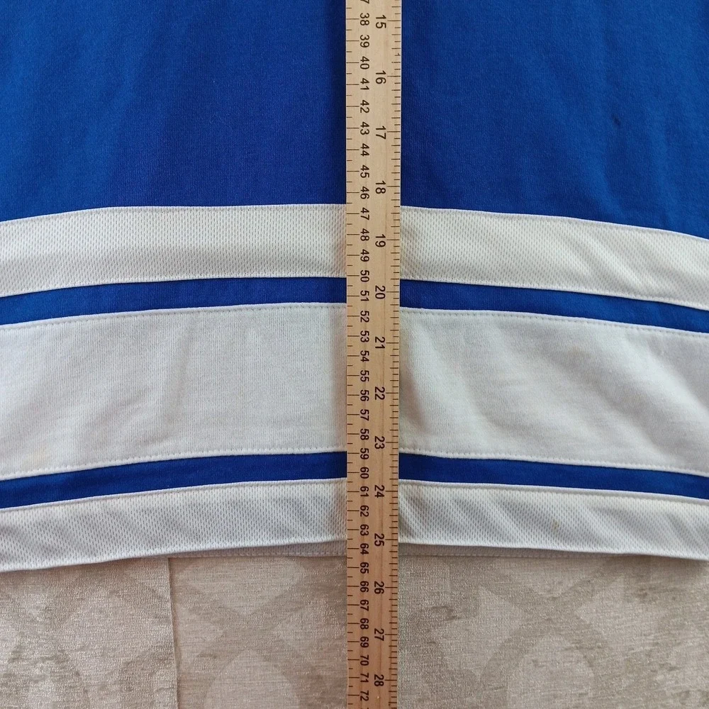 Champion UMASS Lowell River Hawks‎ Hockey Jersey Mens Extra Small Hooded Blue